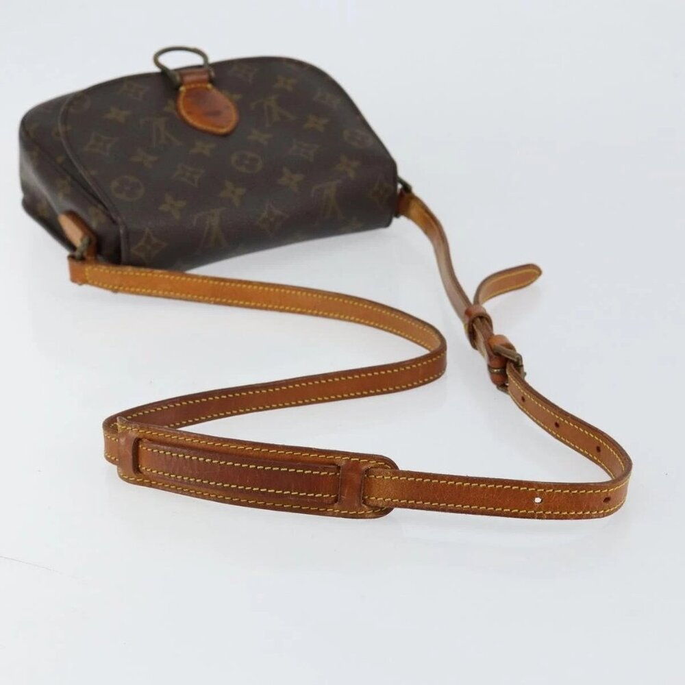 LOUIS VUITTON Monogram Saint Cloud MM Shoulder Bag M51243 LV Auth 149537 - Picture 6 of 16